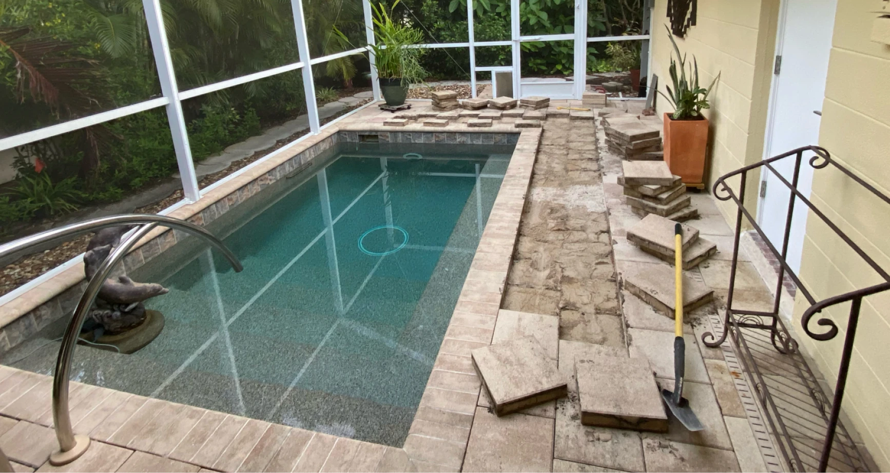 VenicePaversAndLandscape PoolDeckRepair Venice, FL